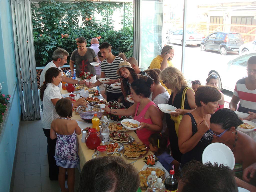 Hotel Villa Ersilia Rimini B&B Eksteriør bilde