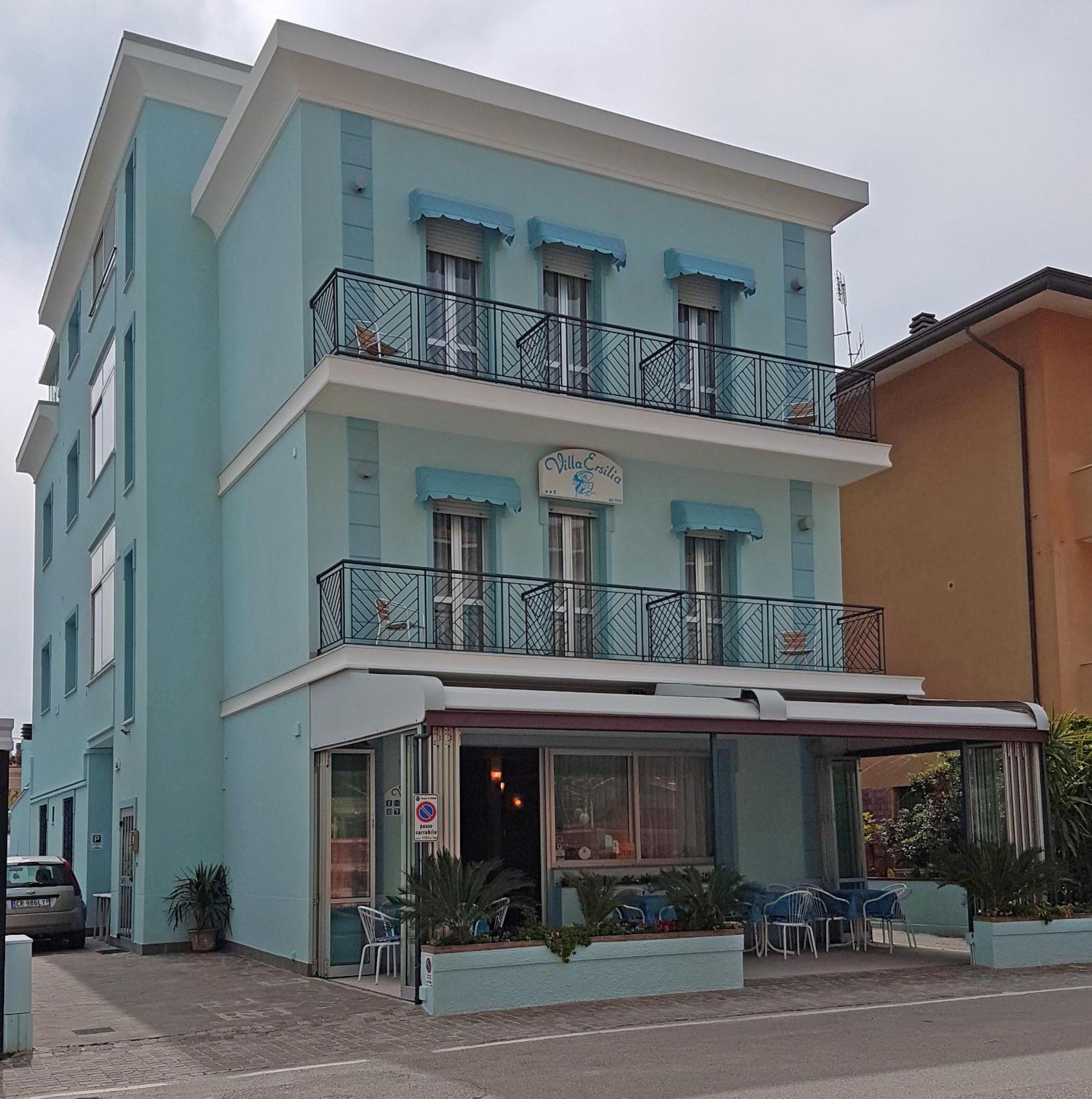 Hotel Villa Ersilia Rimini B&B Eksteriør bilde