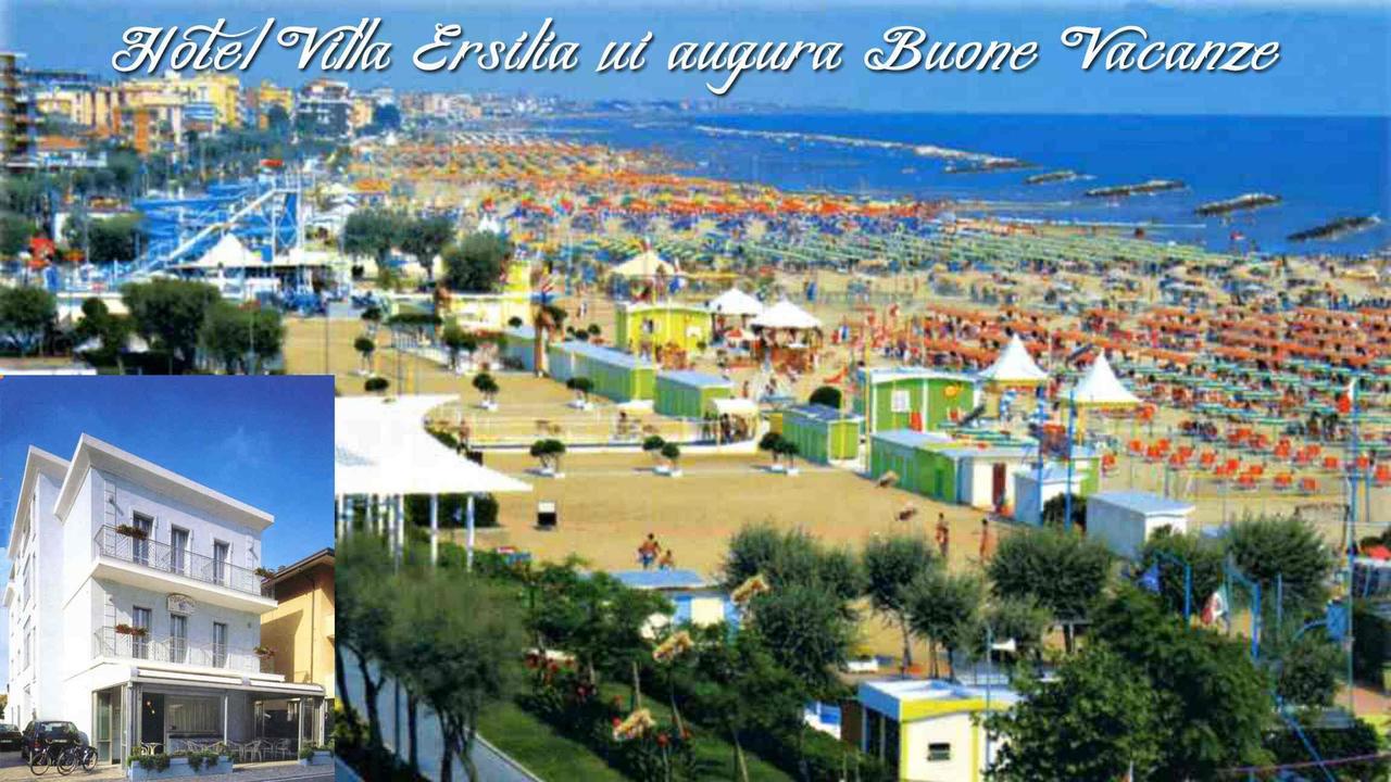 Hotel Villa Ersilia Rimini B&B Eksteriør bilde